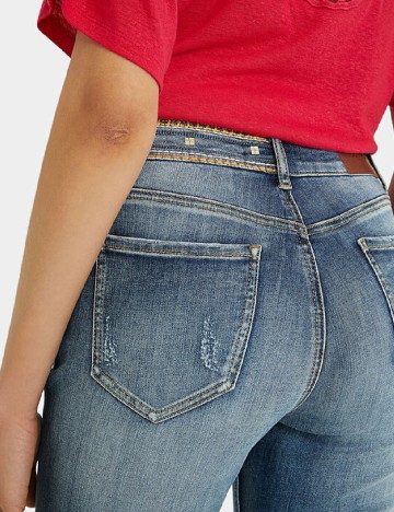 Blugi Desigual, albastru