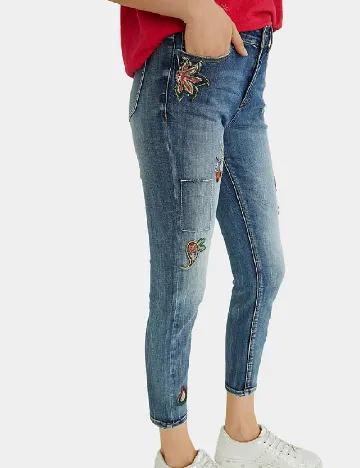 Blugi Desigual, albastru Albastru