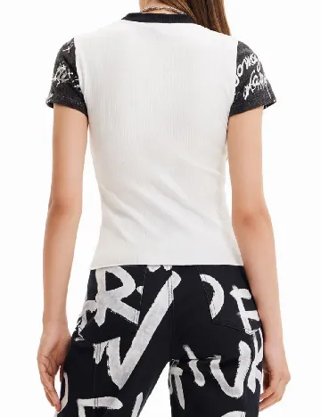 Tricou Desigual, mix culori
