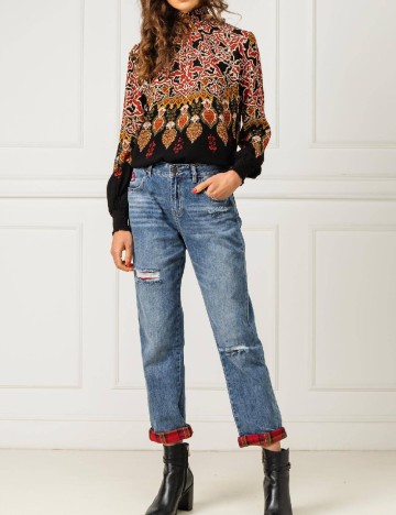 Bluza Desigual, negru