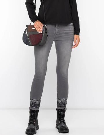 Blugi Desigual, gri