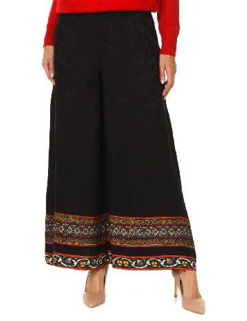 Pantaloni Desigual, negru Negru