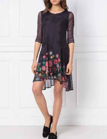 Rochie scurta Desigual, bleumarin