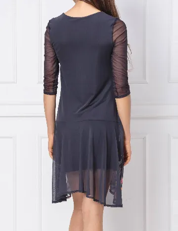 Rochie scurta Desigual, bleumarin