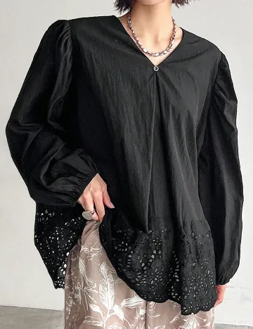 Bluza Friful, negru