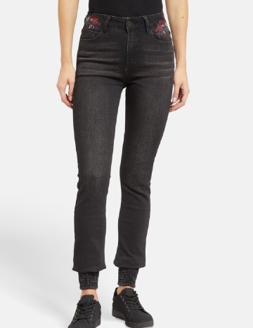 Blugi Desigual, negru