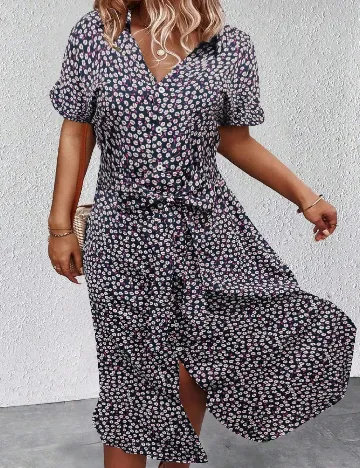 Rochie medie SHEIN CURVE, mix culori Mix culori