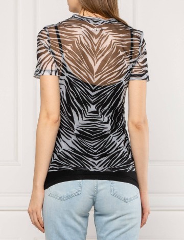 Tricou Desigual, gri