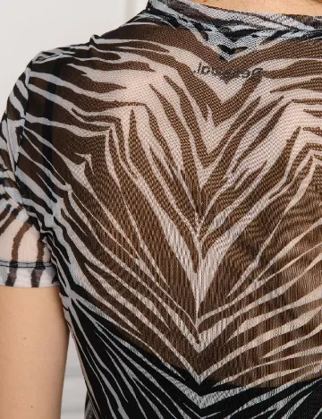 Tricou Desigual, gri Mix culori