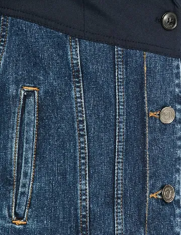 Jacheta Desigual, albastru Albastru