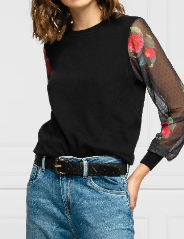 Bluza Desigual, negru