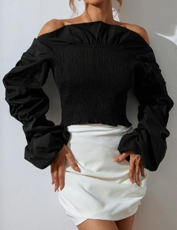 Bluza SHEIN, negru