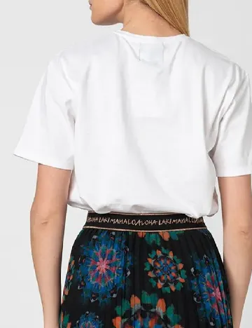 Tricou Desigual, alb Alb