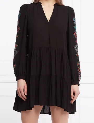 Rochie scurta Desigual, negru
