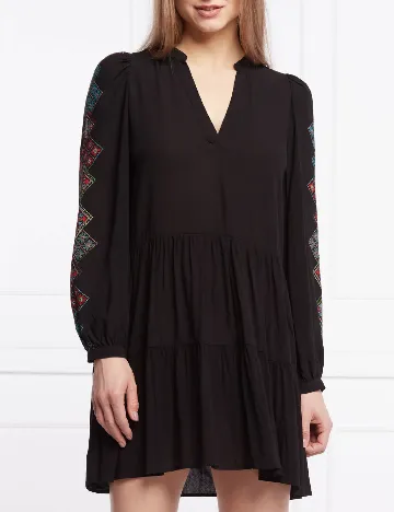 Rochie scurta Desigual, negru