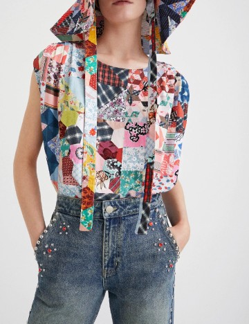 Body Desigual, mix culori