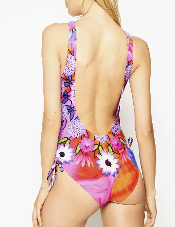Costum de baie Desigual, mix culori