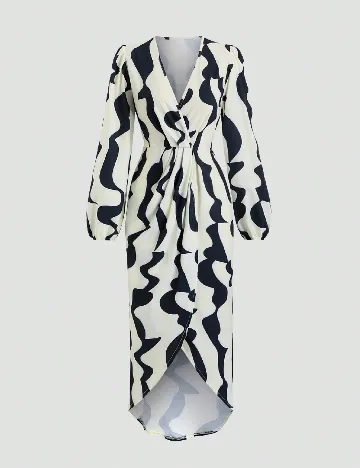 Rochie lunga SHEIN, alb Alb