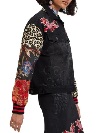 Jacheta Desigual, negru Negru