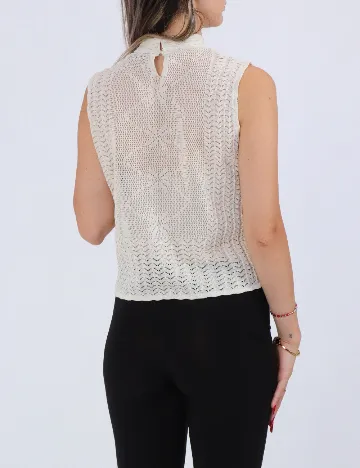 Top Zara, crem