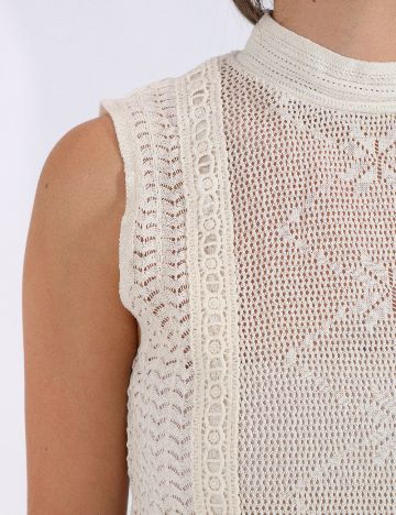 Top Zara, crem