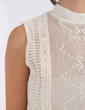 Top Zara, crem