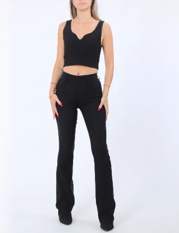 Top Zara, negru