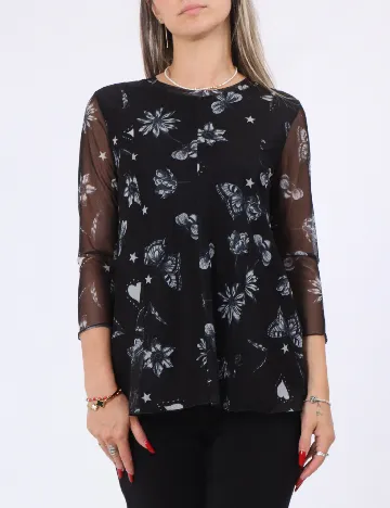 Bluza Desigual, negru