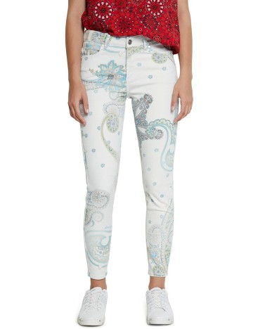 Blugi Desigual, alb