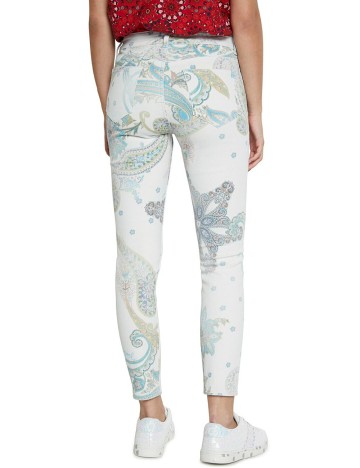Blugi Desigual, alb