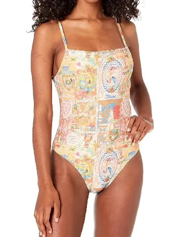 Costum de baie Desigual, mix culori