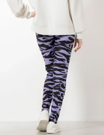 Colanti Desigual, negru/mov