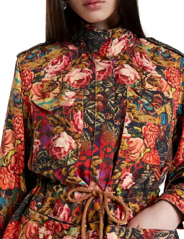 Jacheta Desigual, mix culori Mix culori