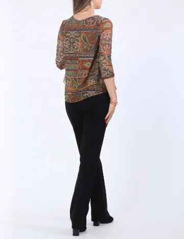 Bluza Desigual, mix culori