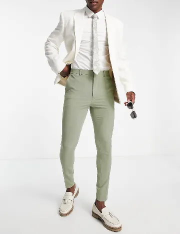 Pantaloni ASOS, verde