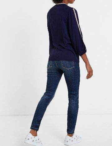 Bluza Desigual, bleumarin
