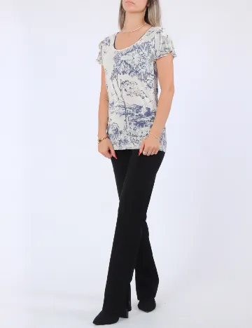 Tricou Desigual, bej