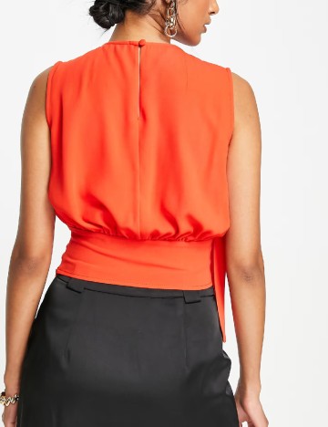 Top ASOS, portocaliu