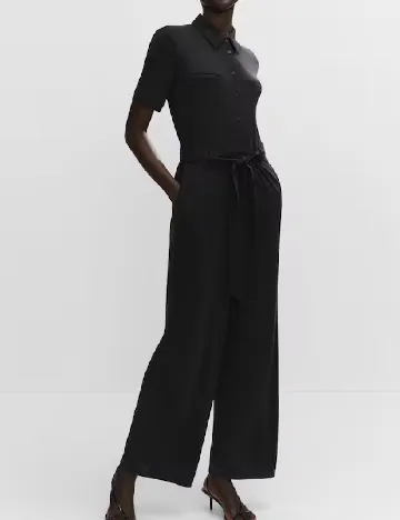 Salopeta Mango, negru