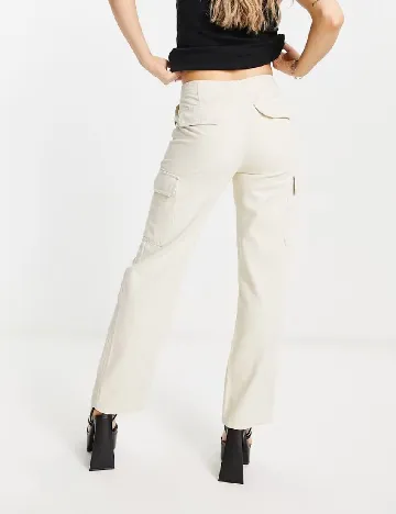 Pantaloni Signature 8, crem Crem