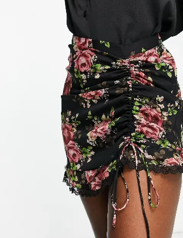 Fusta ASOS, floral print Floral print
