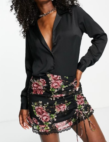 Fusta ASOS, floral print