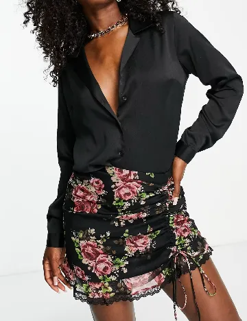 Fusta ASOS, floral print Floral print