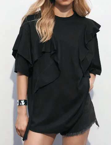 Tricou SHEIN, negru Negru