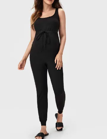 Salopeta SHEIN Maternity, negru Negru