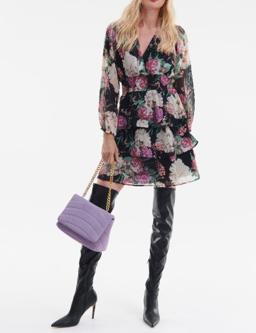 Rochie scurta Reserved, floral print