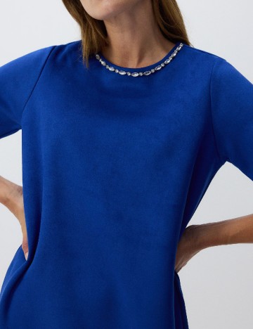 Rochie scurta Reserved, albastru