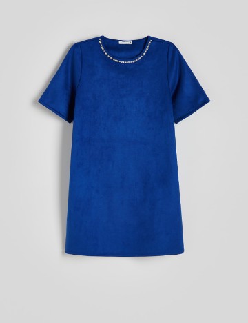Rochie scurta Reserved, albastru