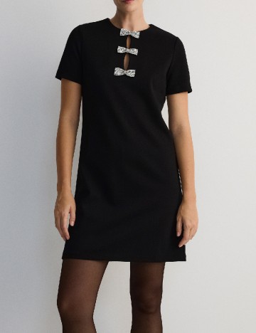 Rochie scurta Reserved, negru