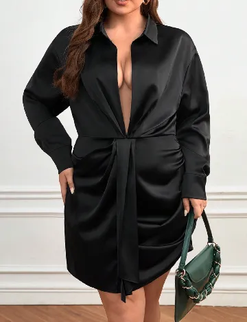 Rochie scurta SHEIN CURVE, negru Negru